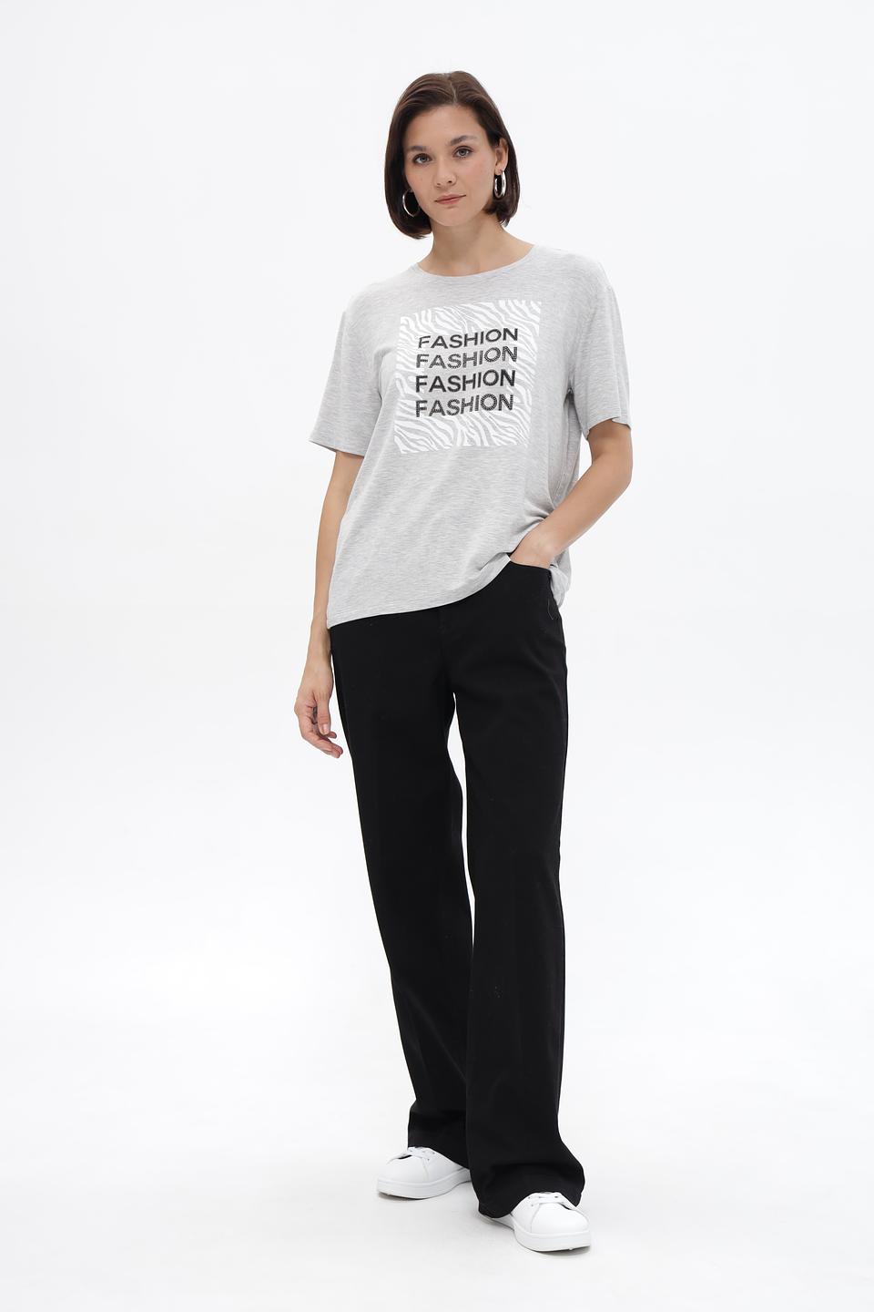 Футболка Monari с надписью Fashion