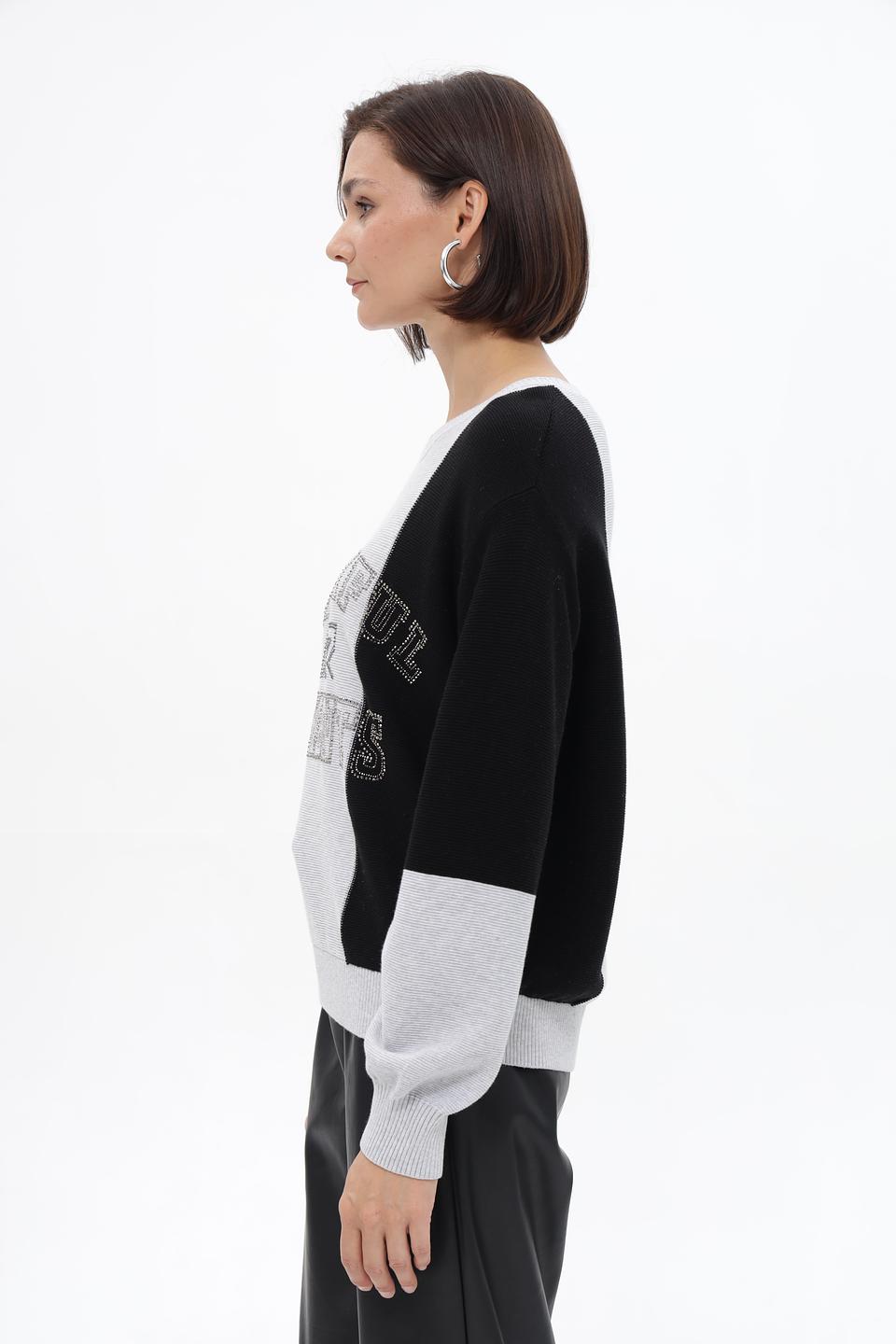 Пуловер Monari с надписью