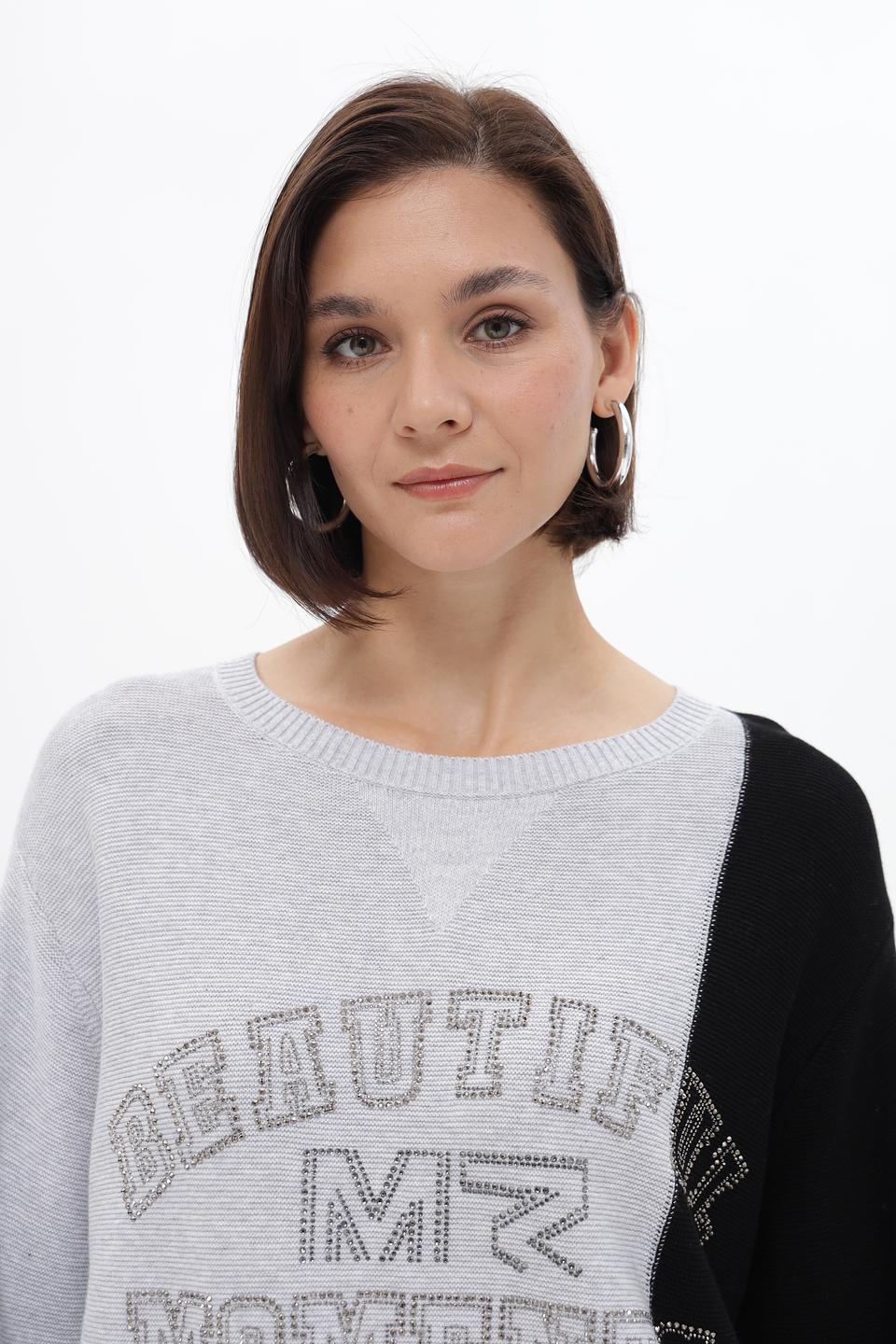 Пуловер Monari с надписью