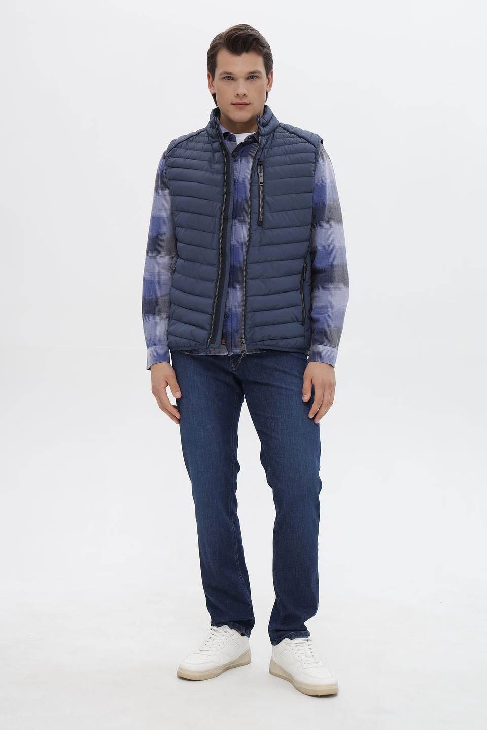 Жилет Casa Moda стеганый синий