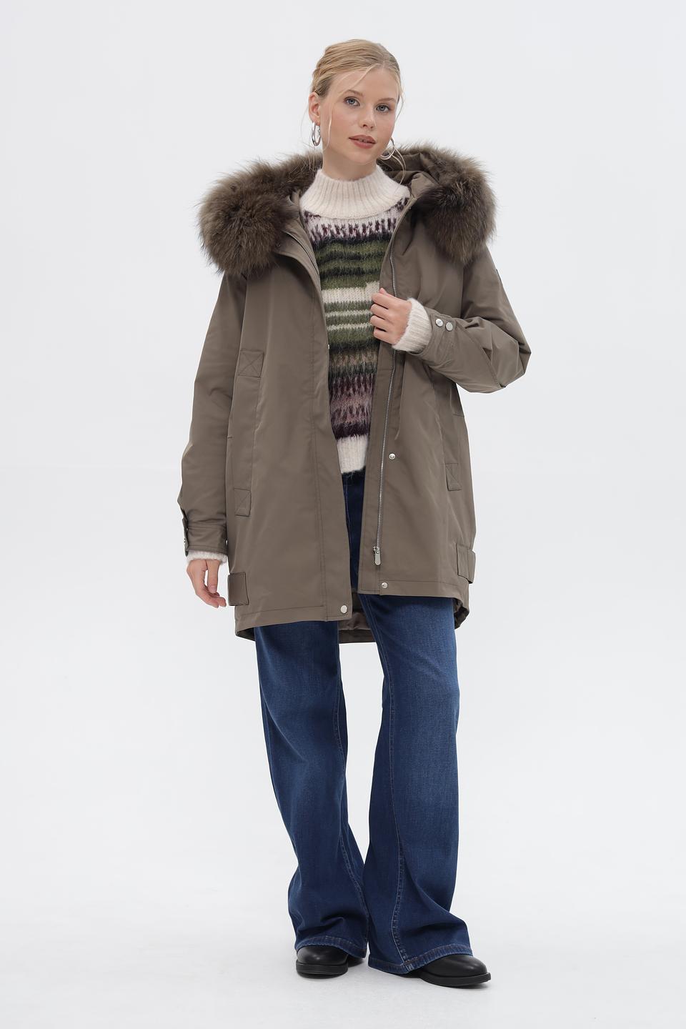 Куртка Electra style с мехом