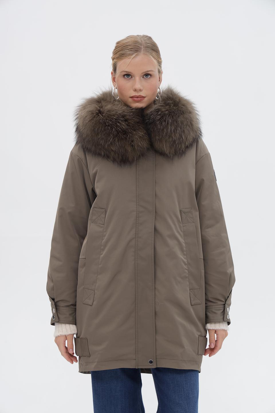 Куртка Electra style с мехом