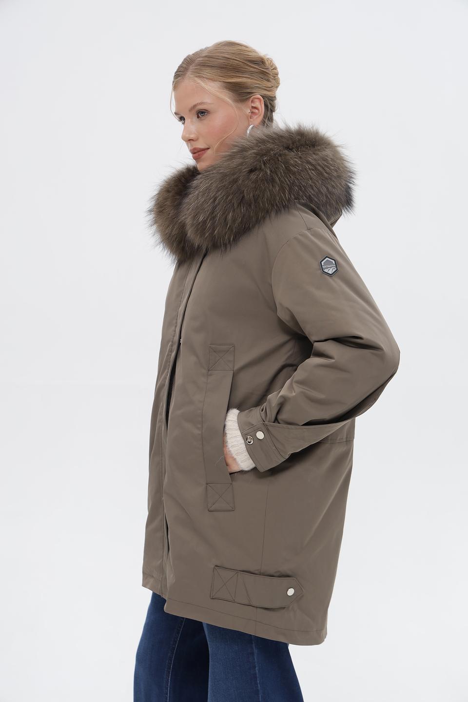 Куртка Electra style с мехом