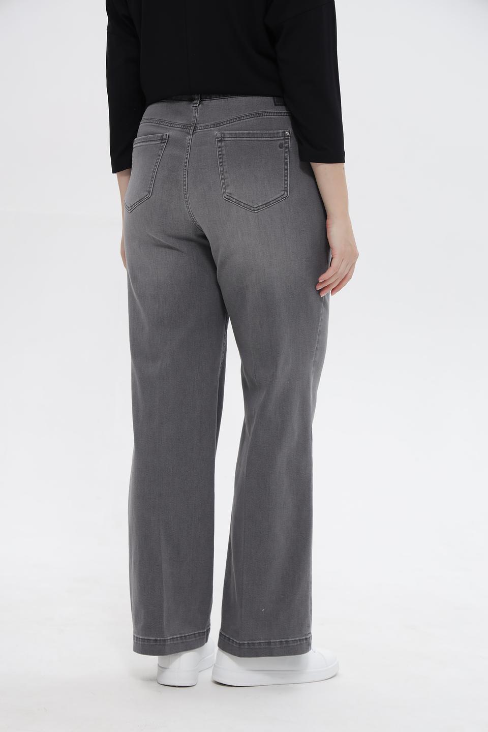 Джинсы Gardeur серые прямые