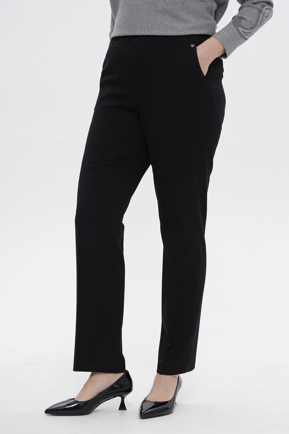 Брюки Relaxed by Toni чёрные