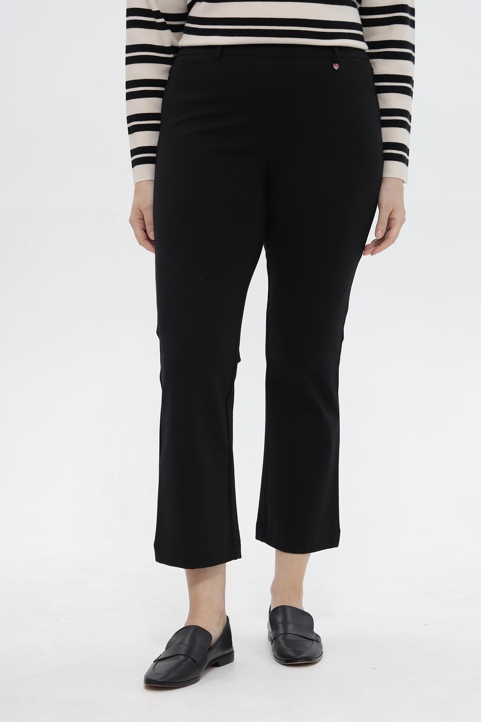 Брюки клёш Relaxed by Toni чёрные