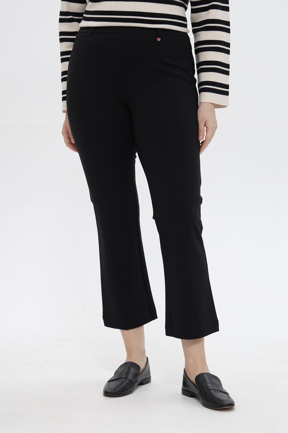 Брюки клёш Relaxed by Toni чёрные