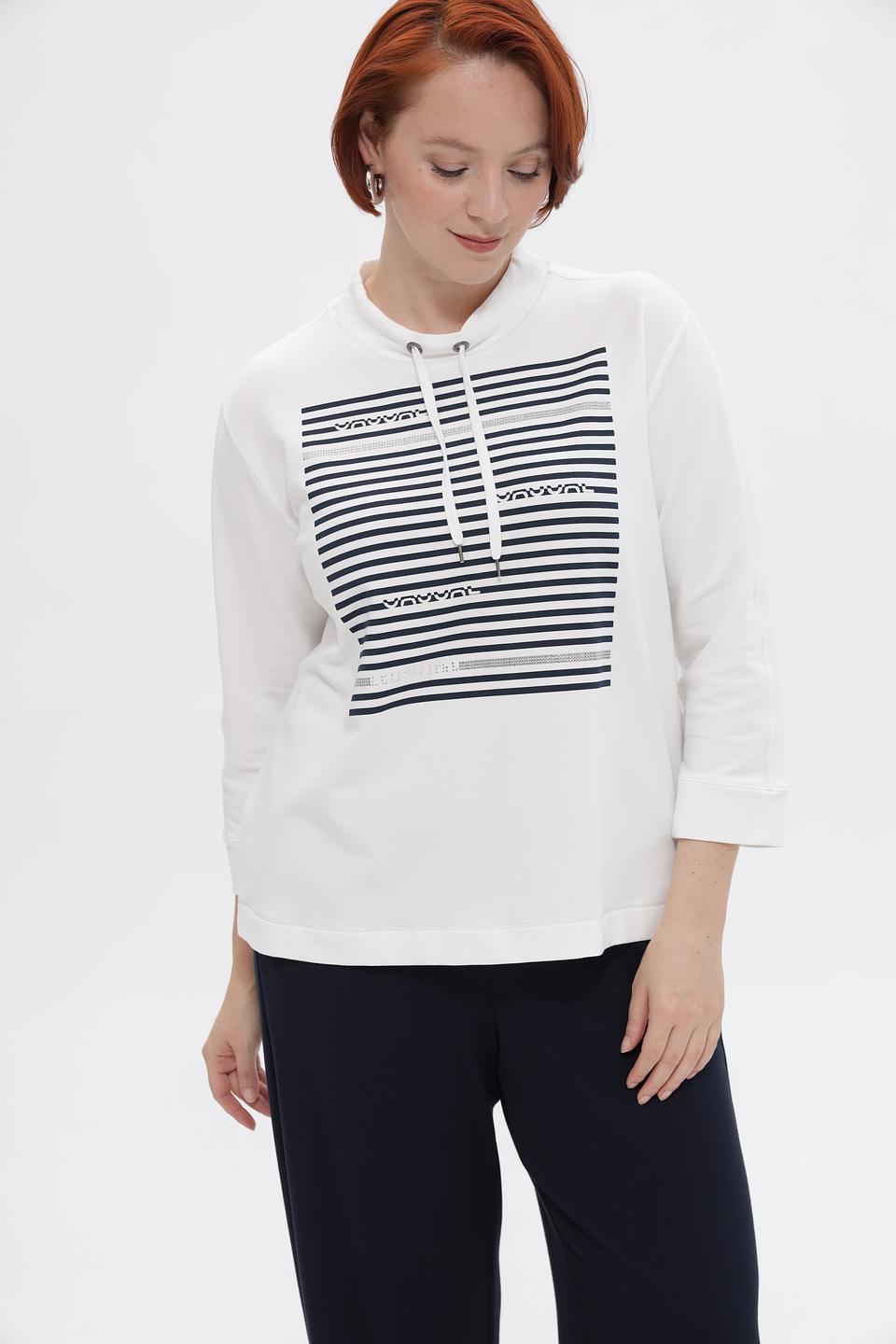 Пуловер Frank Walder с полосками