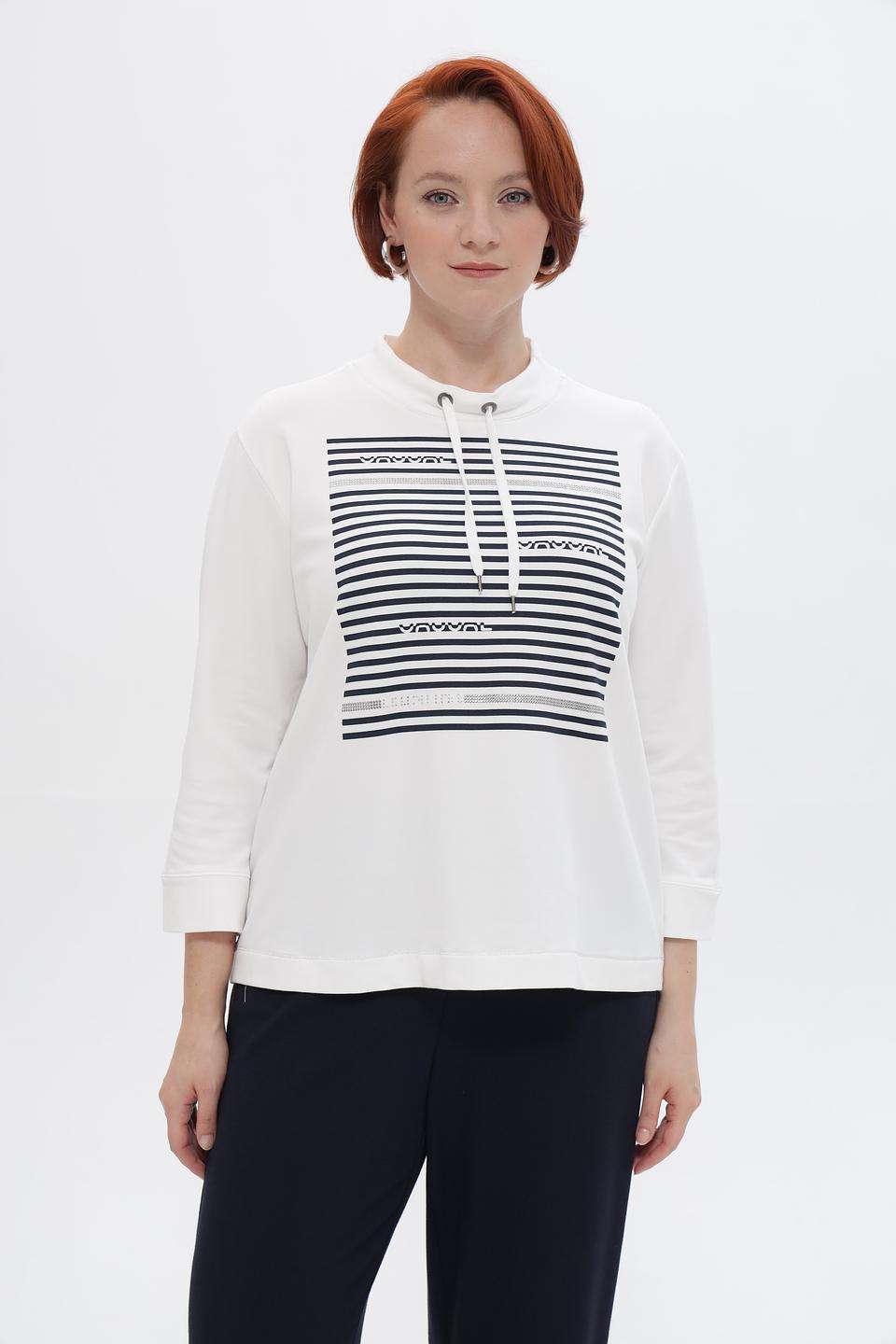 Пуловер Frank Walder с полосками