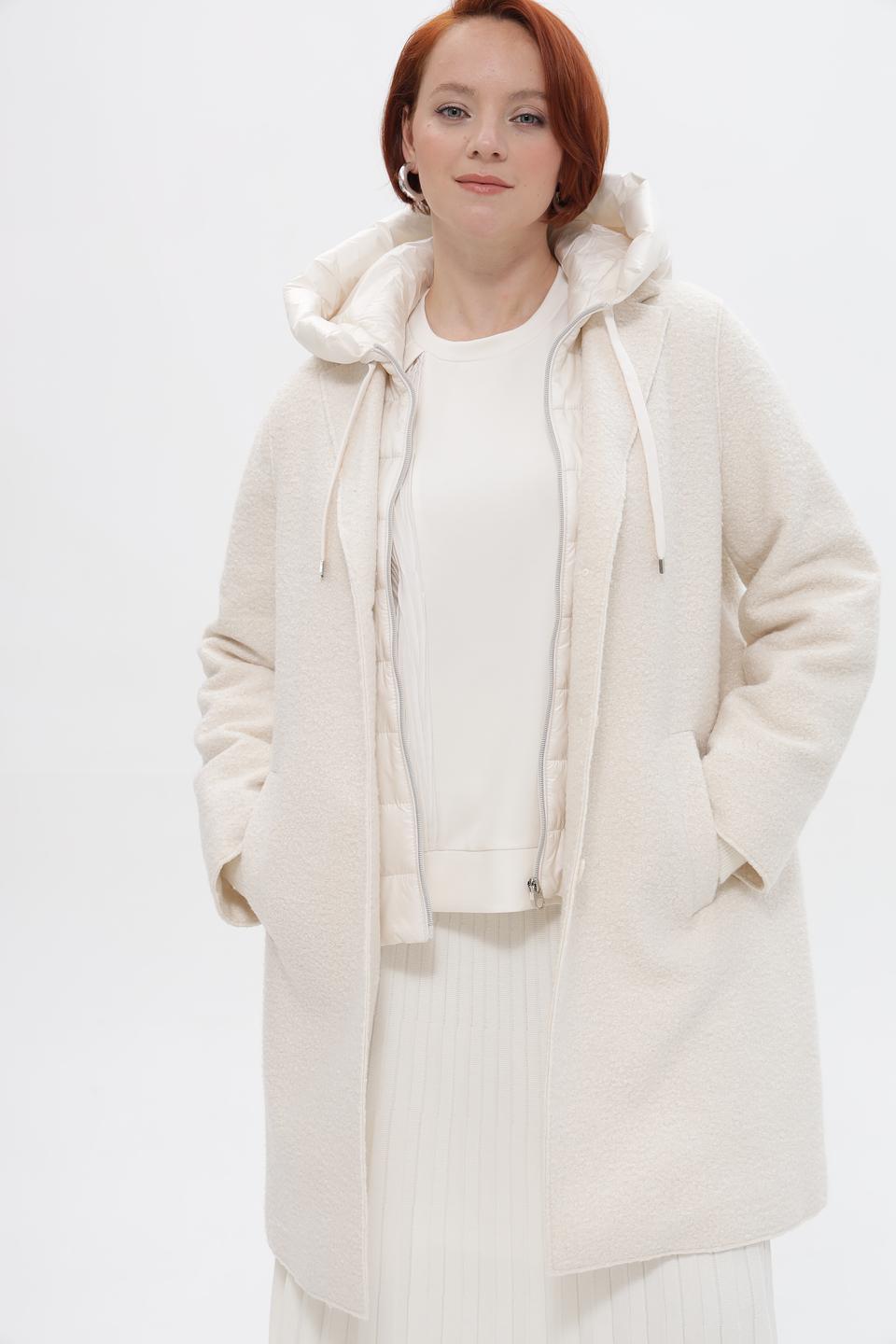 Пальто Milestone женское бежевое