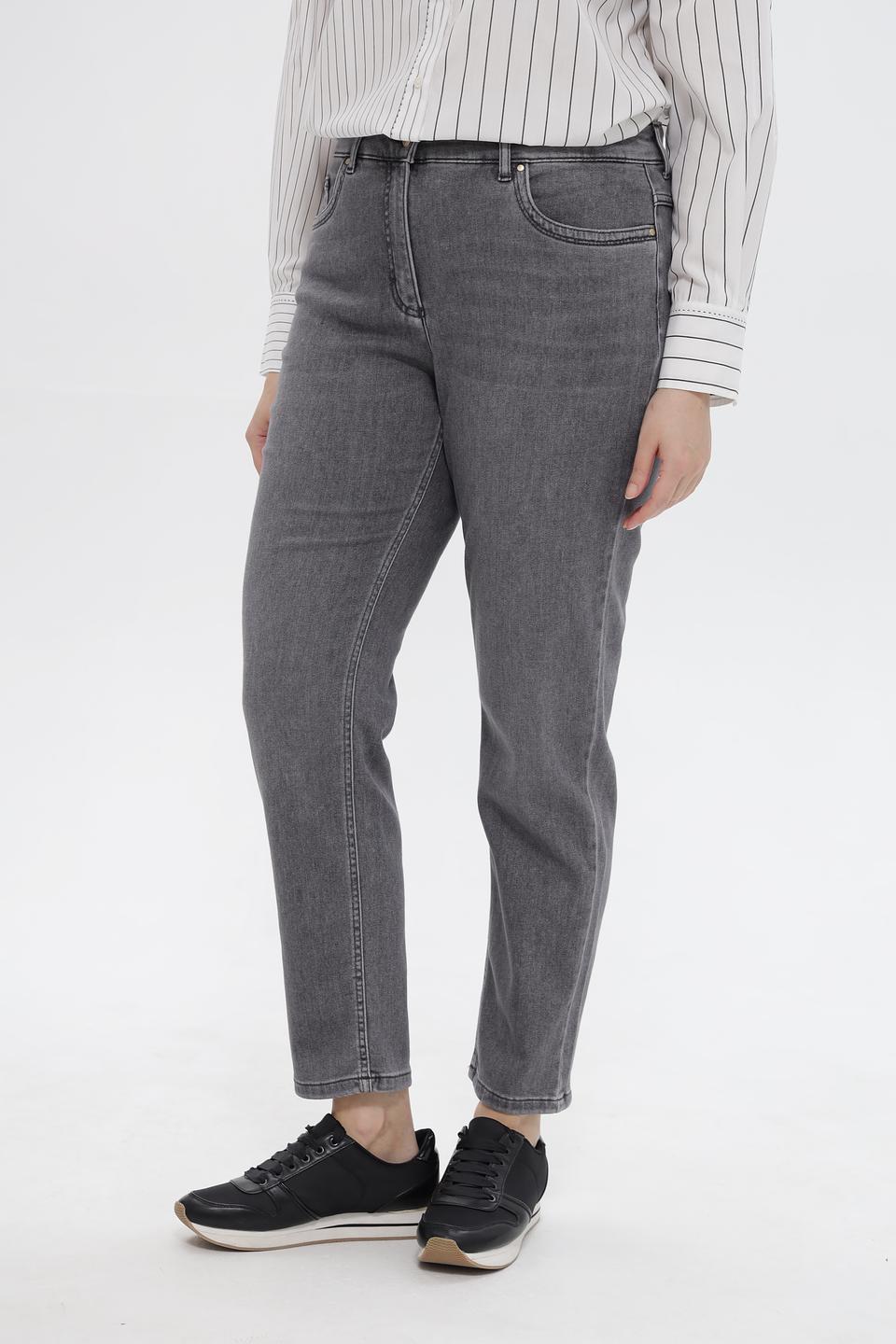 Джинсы ZRS прямые серые