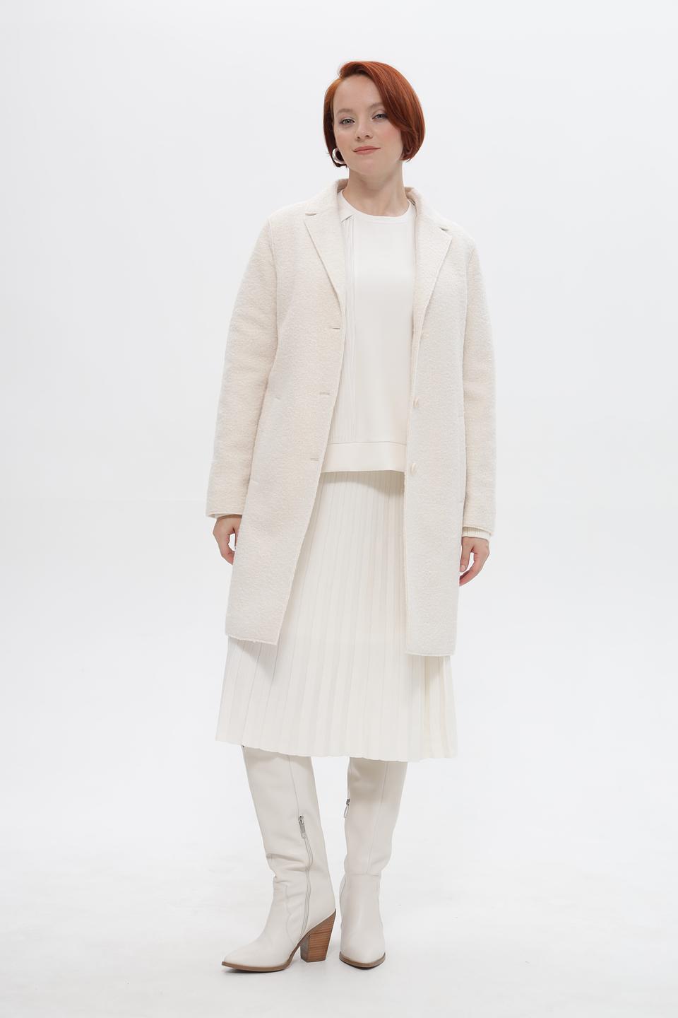 Пальто Milestone женское бежевое