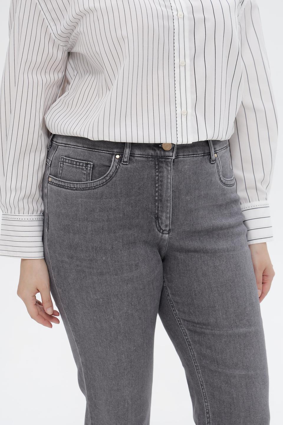 Джинсы ZRS прямые серые