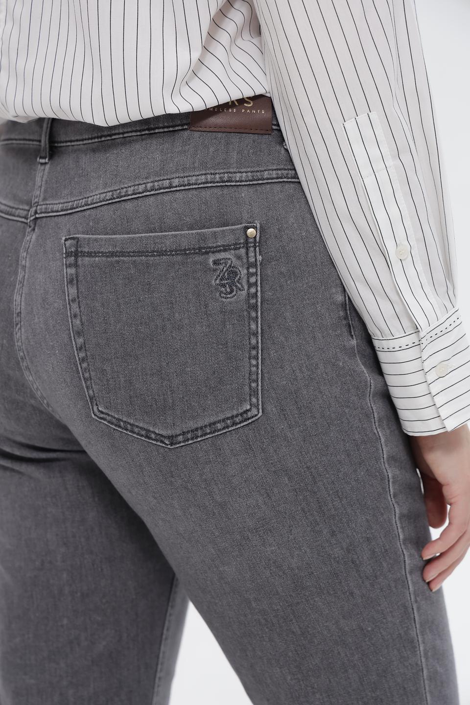 Джинсы ZRS прямые серые