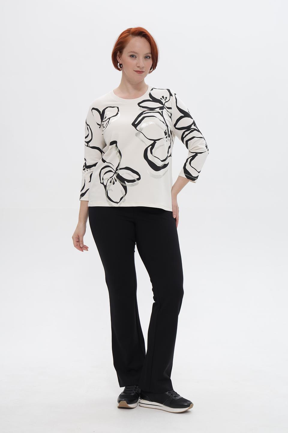 Пуловер Frank Walder с цветами