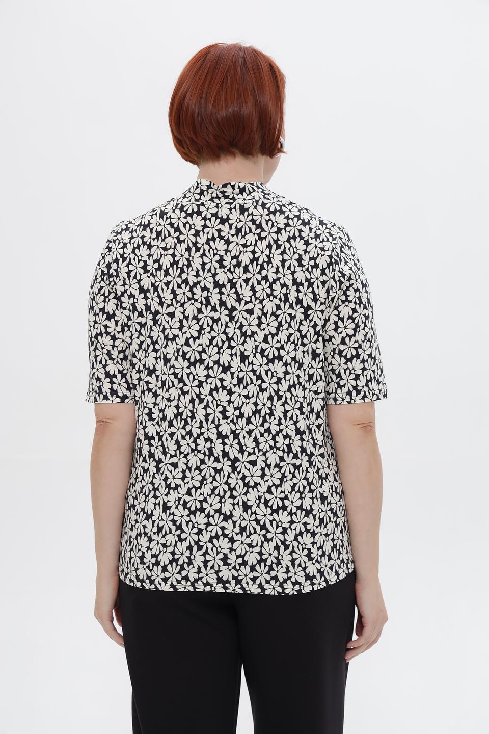 Блуза Frank Walder с цветочным принтом