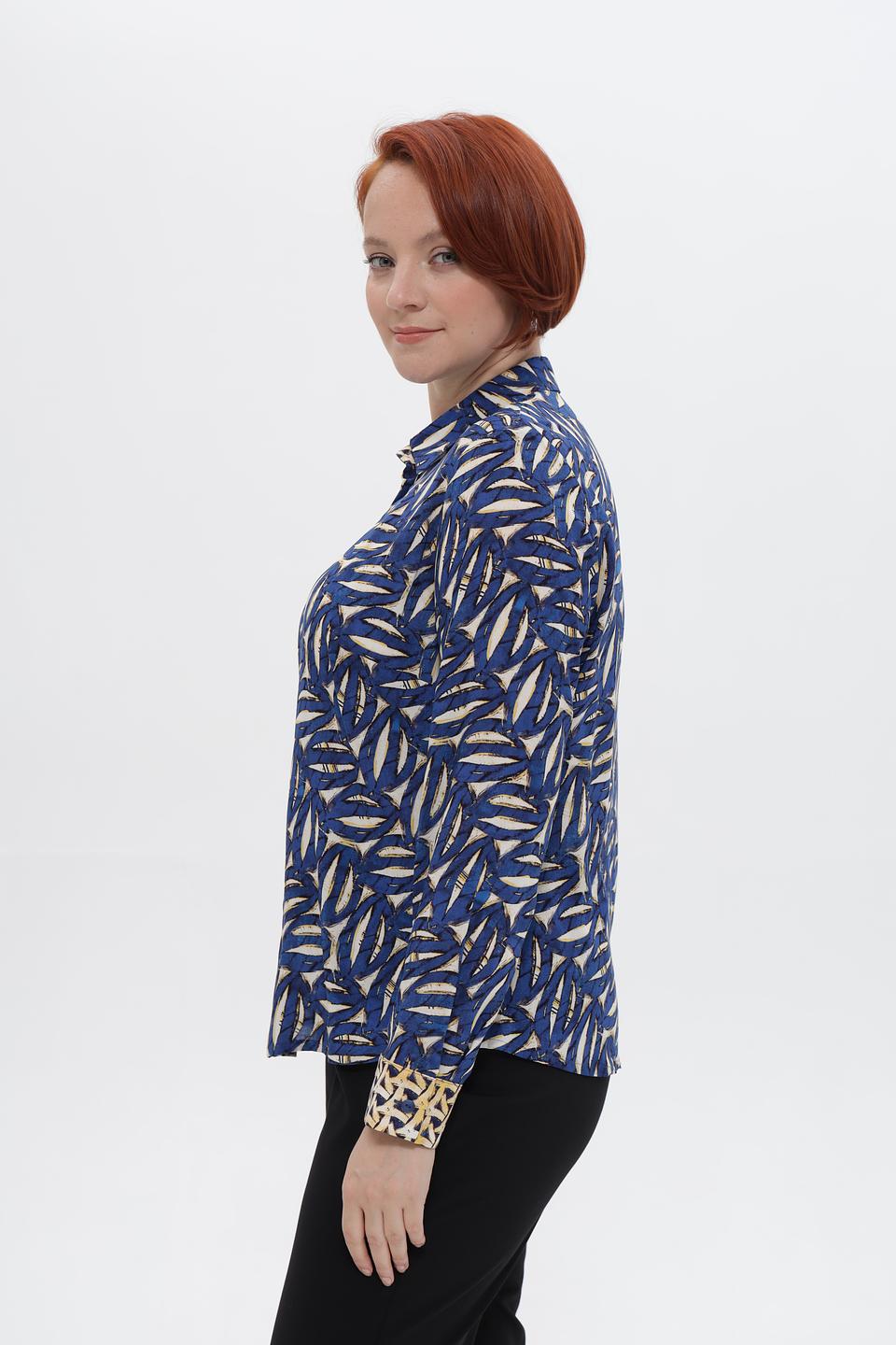 Блузка Sommer mann с принтом