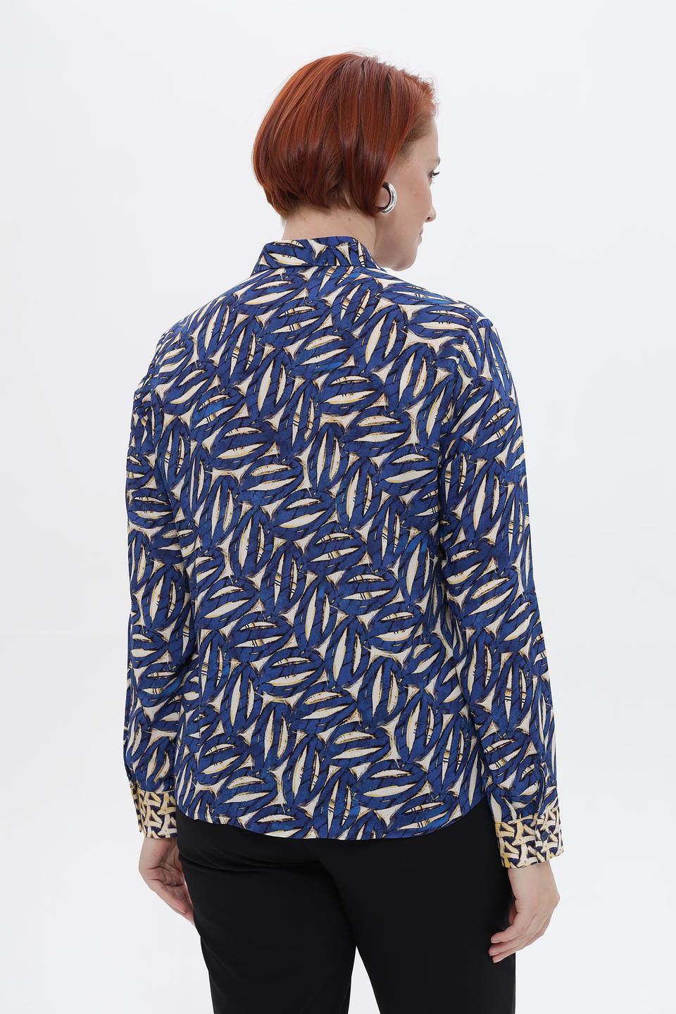 Блузка Sommer mann с принтом