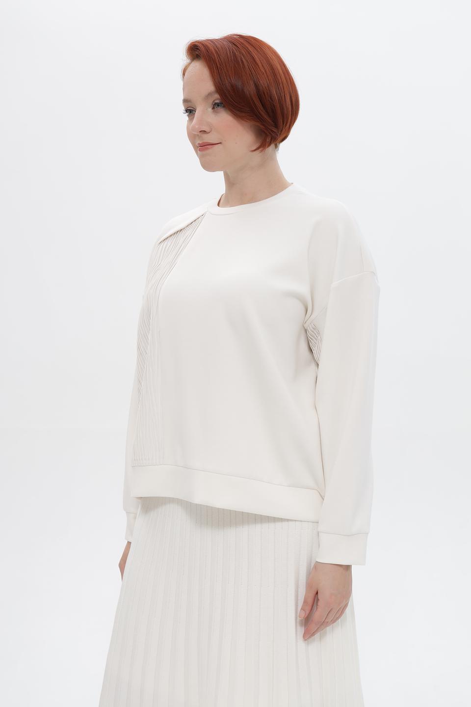 Пуловер Tuzzi с фактурной вставкой