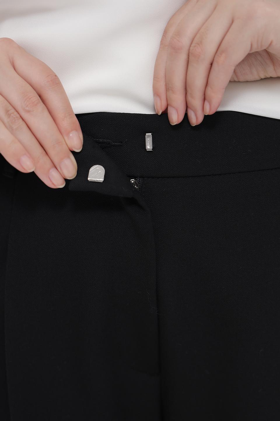 Брюки клёш Luisa Cerano чёрные
