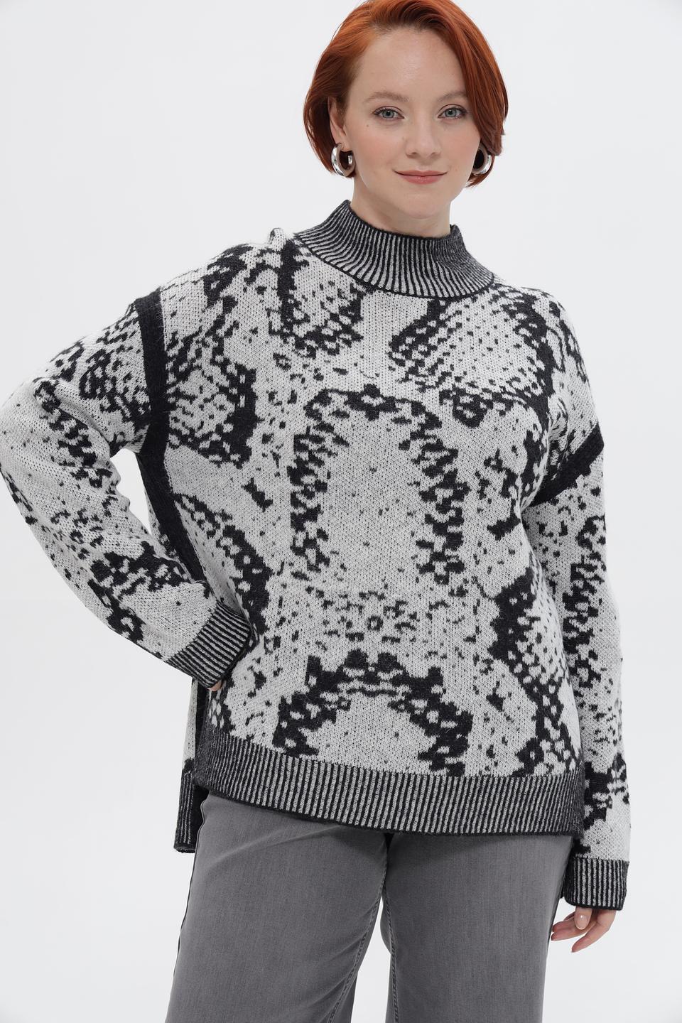 Пуловер Marc Aurel с принтом