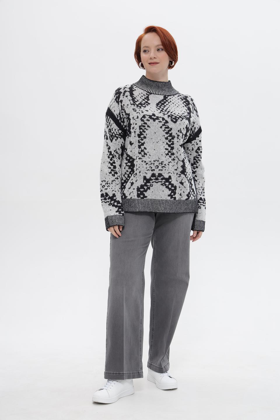 Пуловер Marc Aurel с принтом