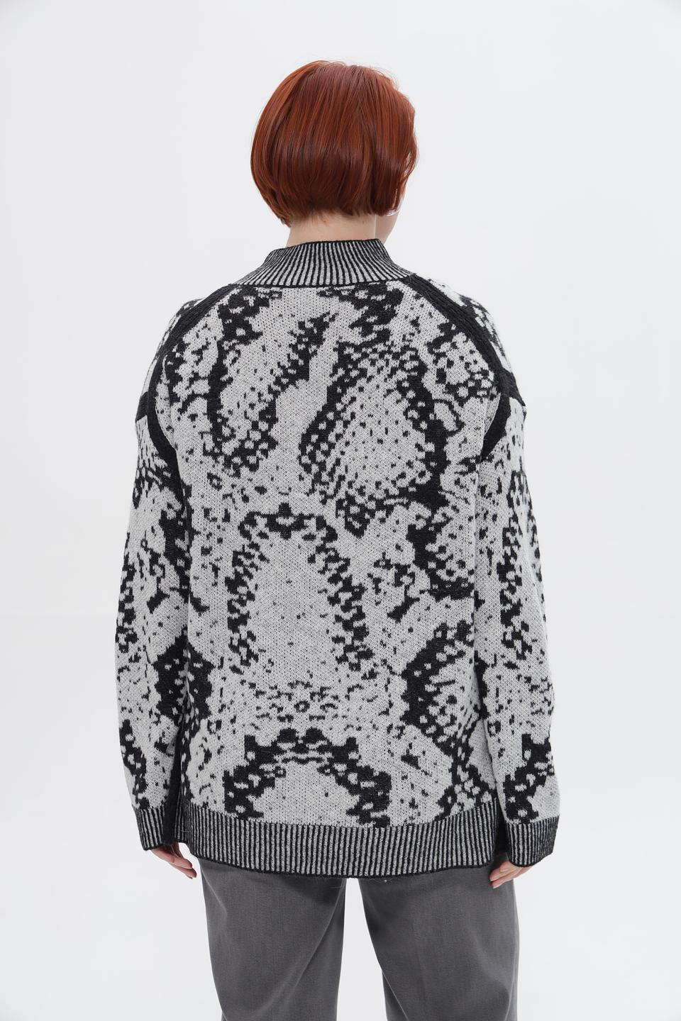 Пуловер Marc Aurel с принтом