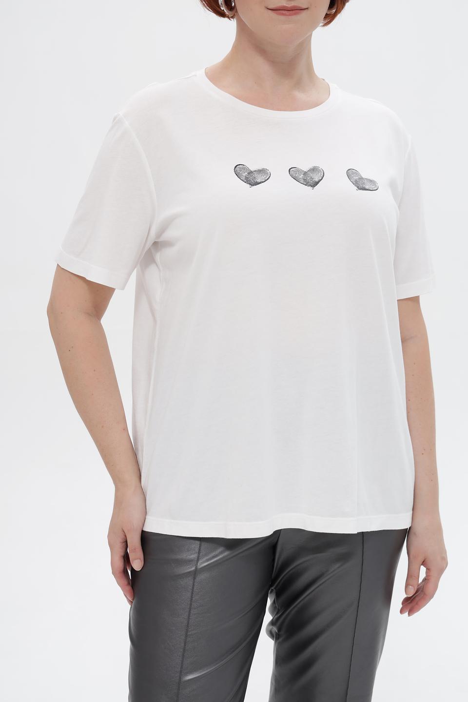 Футболка Marc Aurel с сердцами