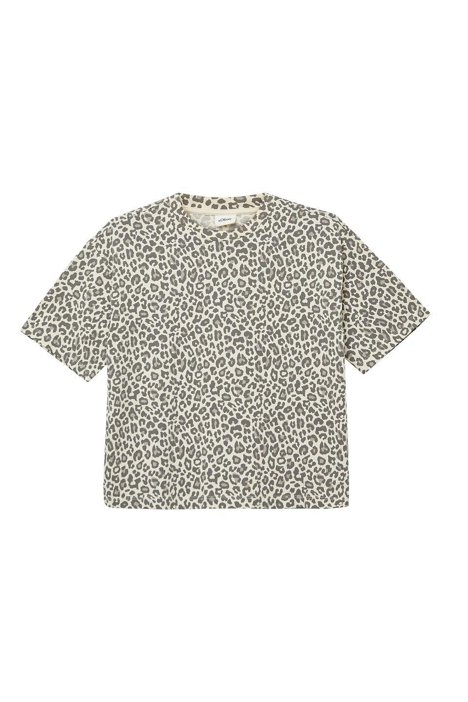 Футболка s.Oliver дев. леопард