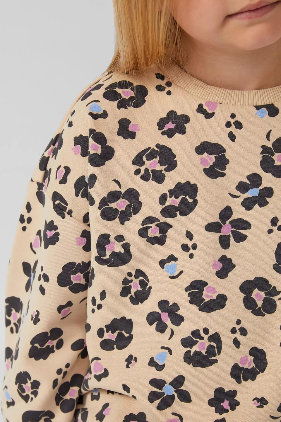 Джемпер s.Oliver дев. с леопардовым принтом
