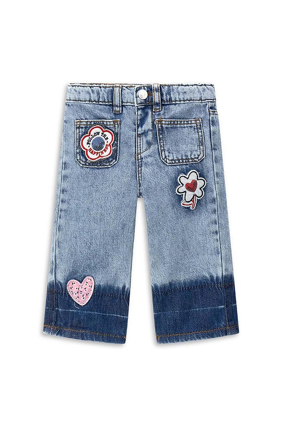 Джинсы Original Marines дев. с аппликациями