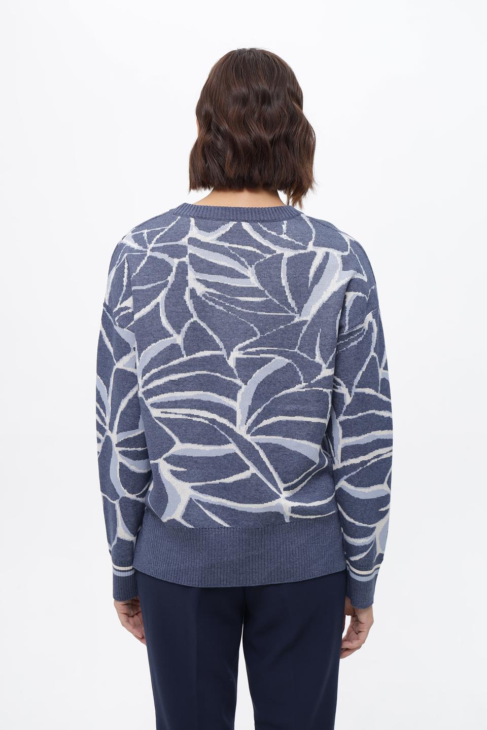 Пуловер Olsen с принтом