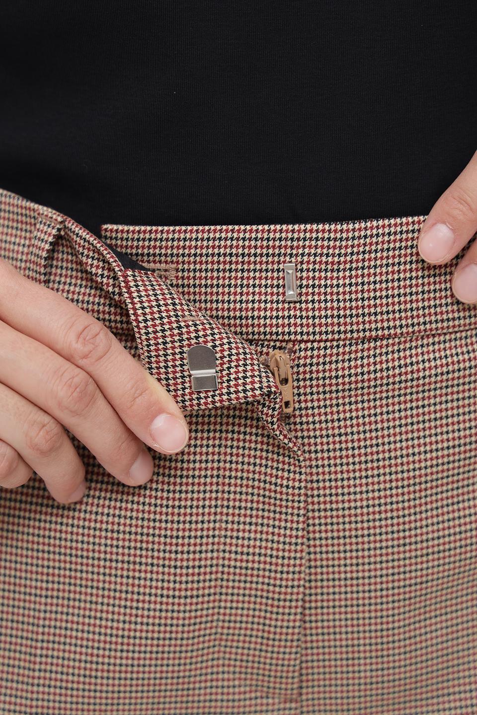 Брюки клёш Marc Cain в клетку