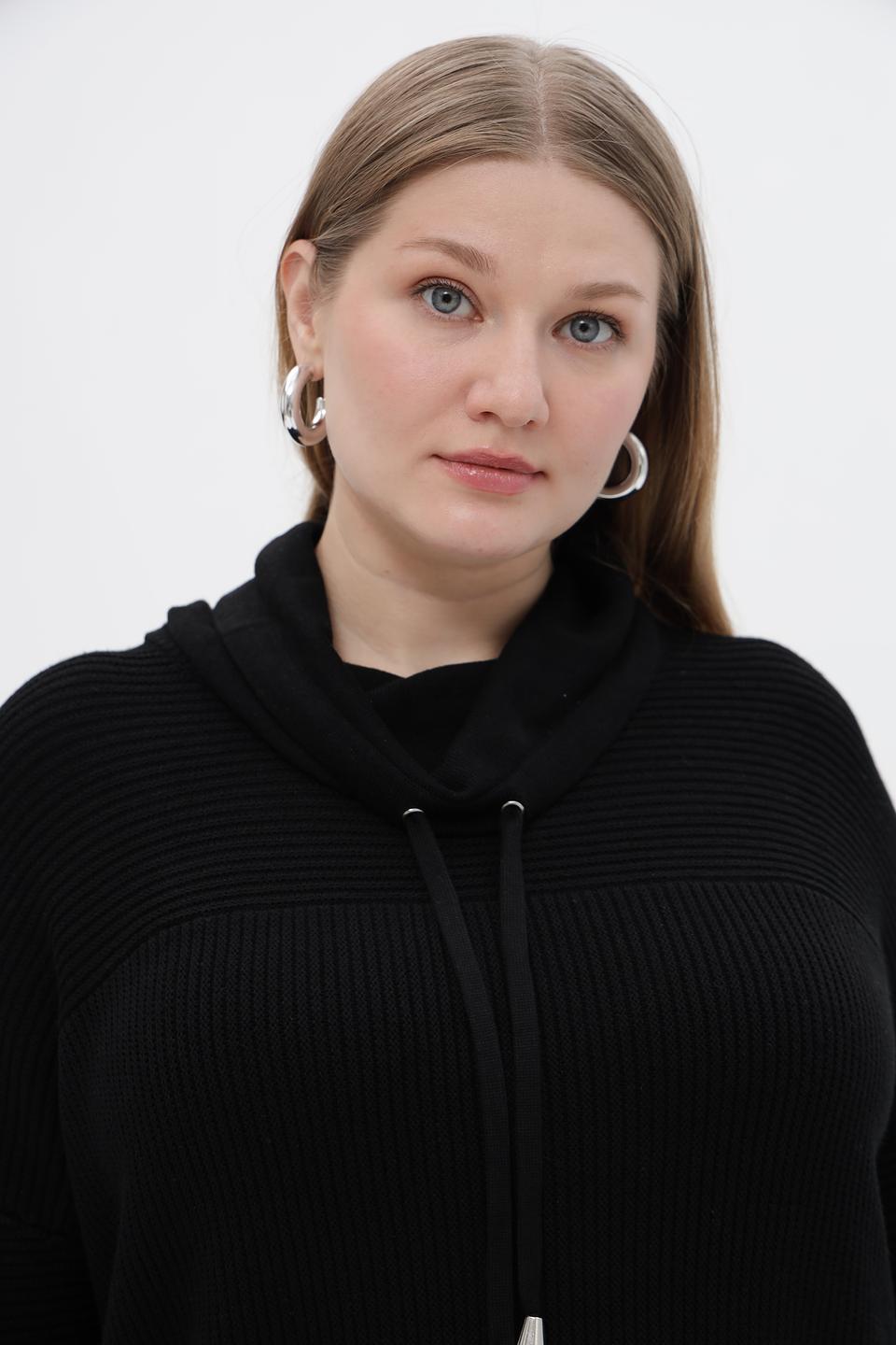 Пуловер Doris Streich с капюшоном