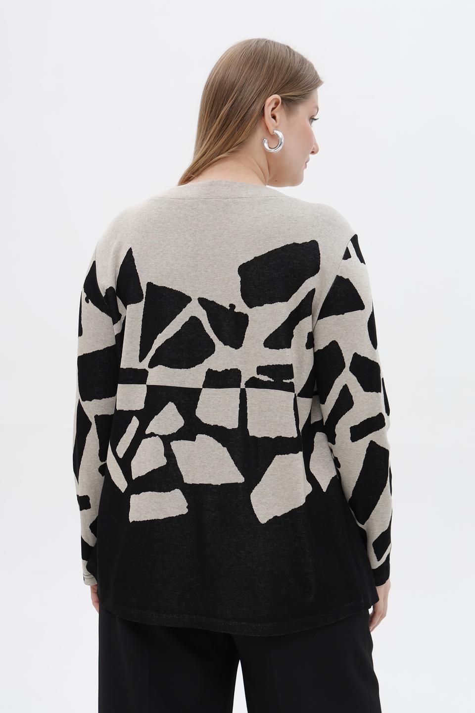 Пуловер Doris Streich с принтом