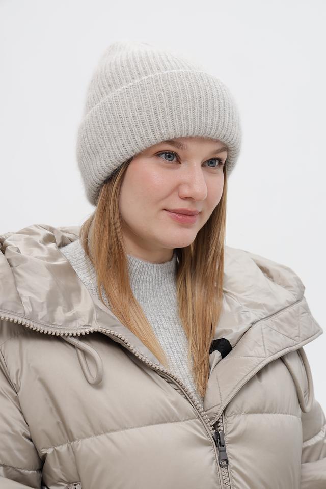 Шапка Marhatter вязаная бежевая