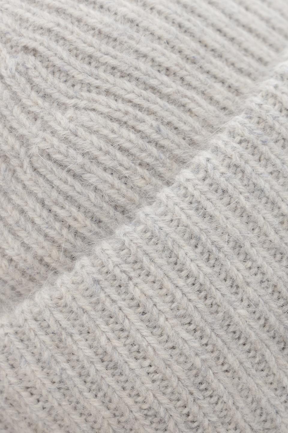 Шапка Marhatter вязаная бежевая