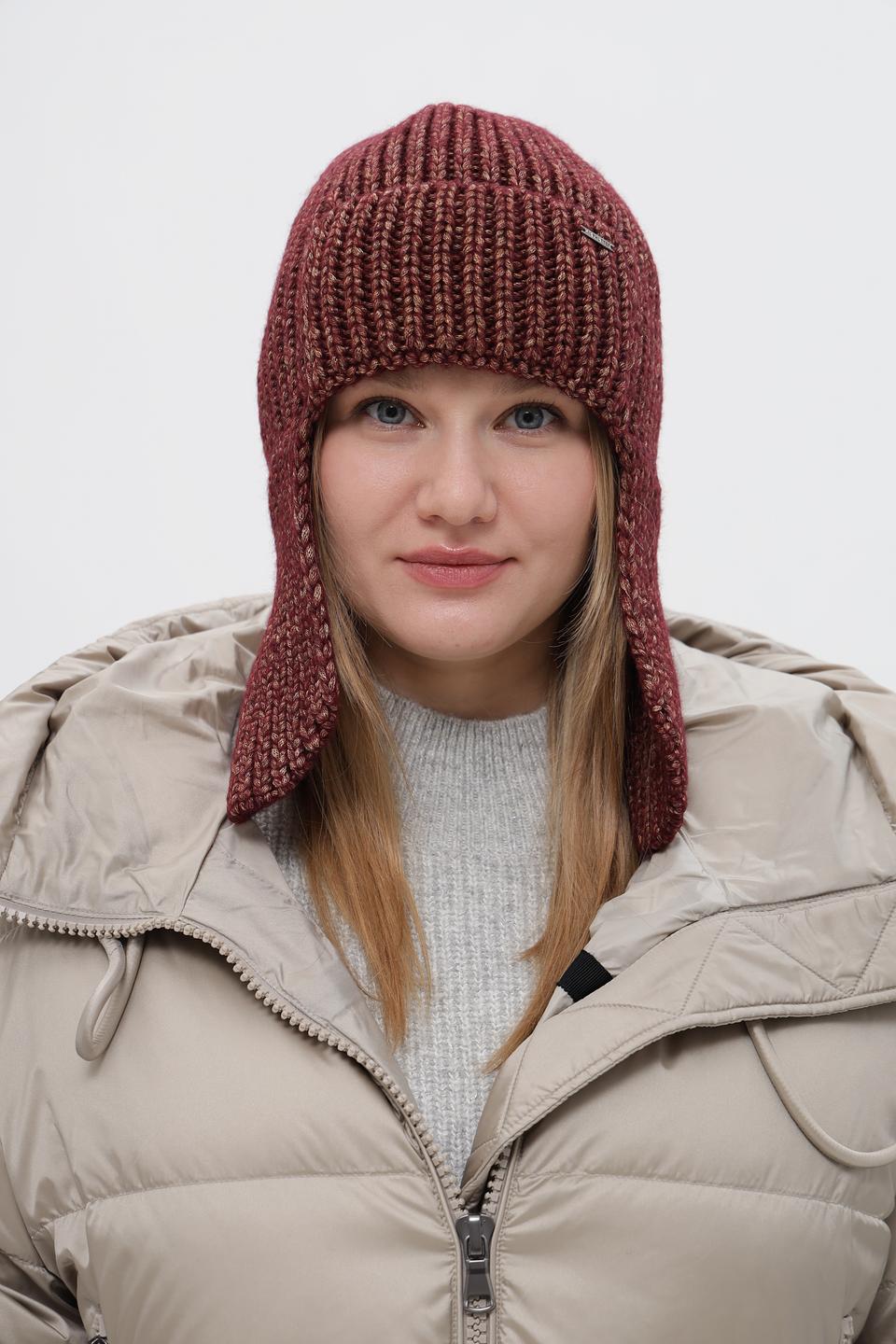 Шапка-ушанка Marhatter вязаная