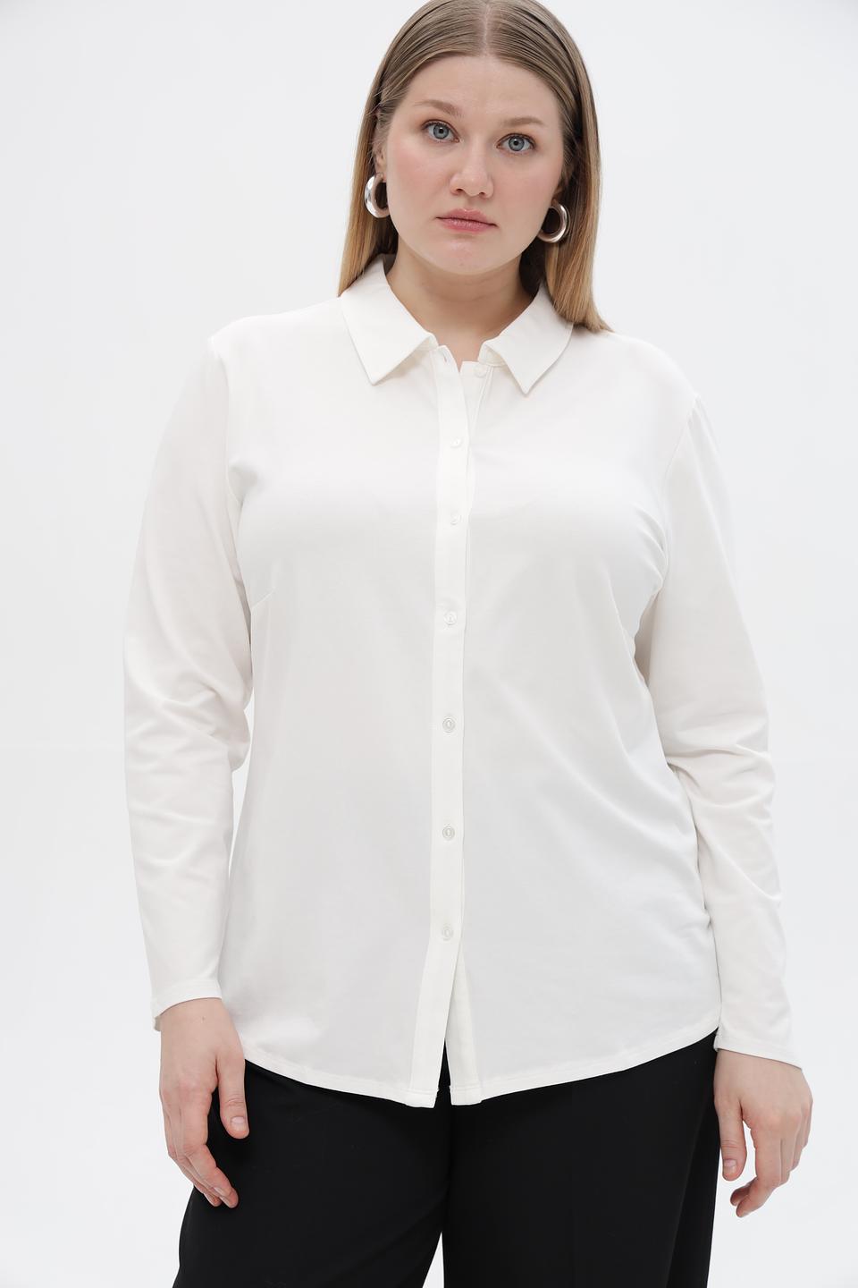 Блузка Lebek с длинным рукавом