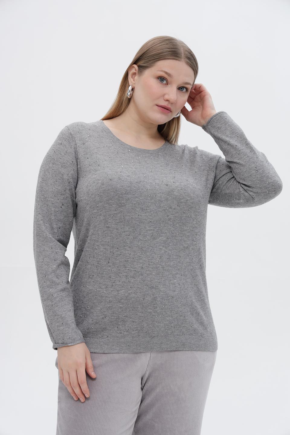 Пуловер Rabe collection с пайетками