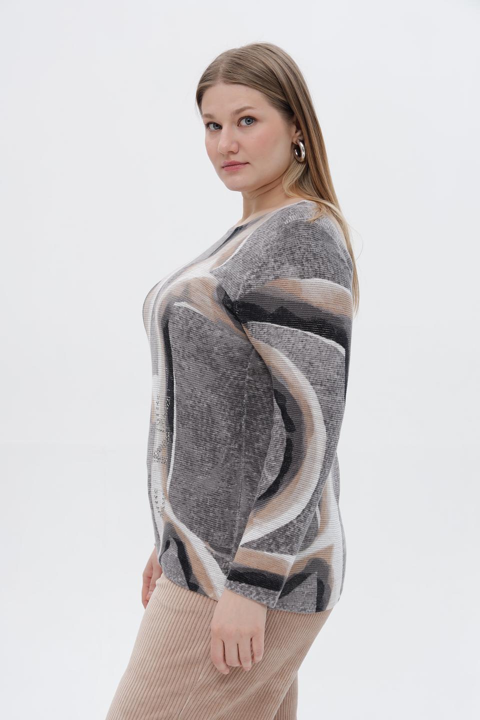 Пуловер Rabe collection с узором