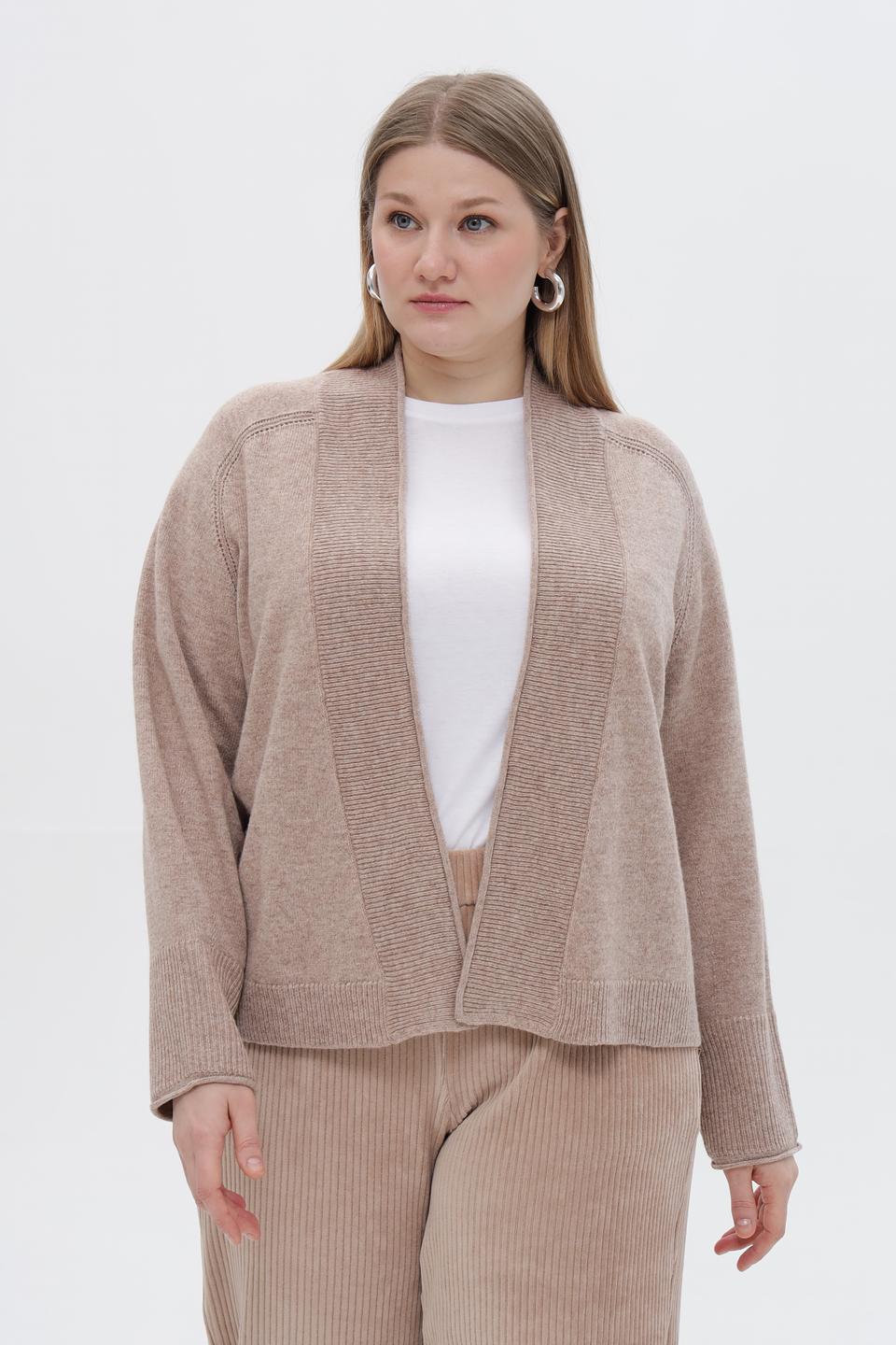 Кардиган Rabe collection бежевый