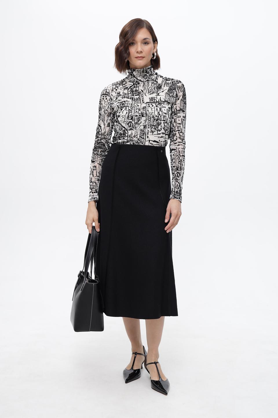 Водолазка Marc Cain с принтом