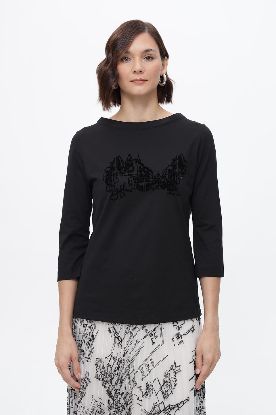 Футболка Marc Cain с принтом