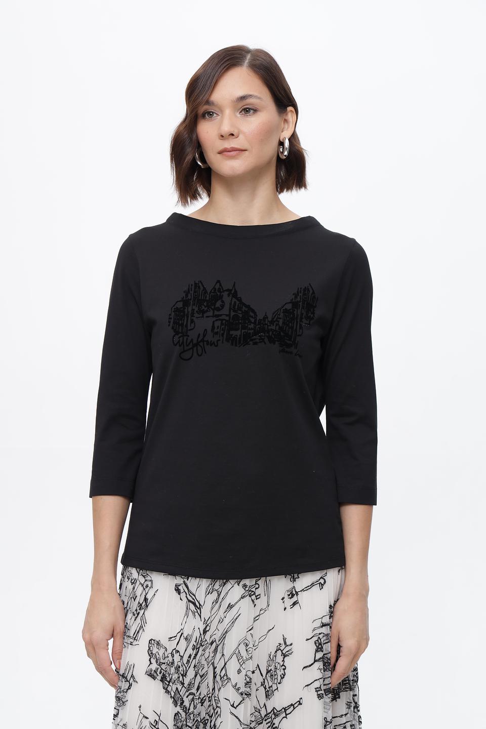 Футболка Marc Cain с принтом