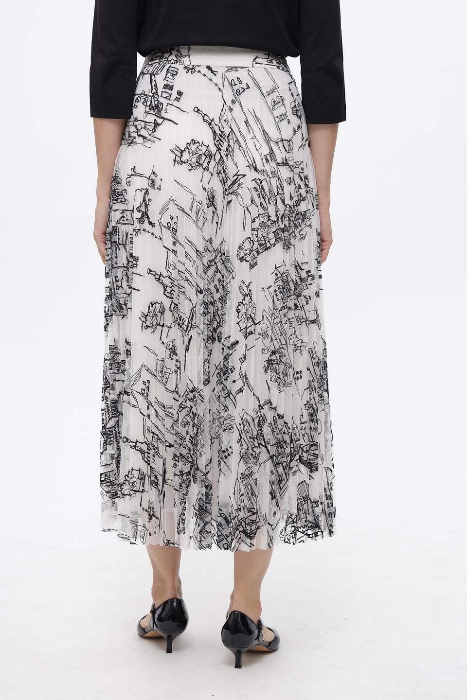 Юбка Marc Cain с принтом