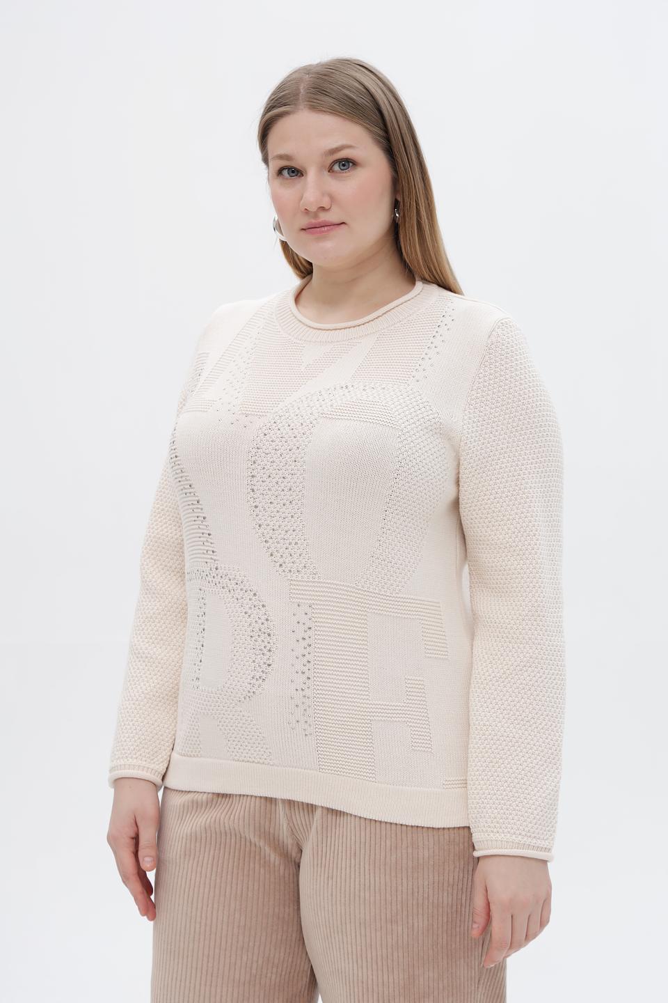 Пуловер Rabe collection с узором