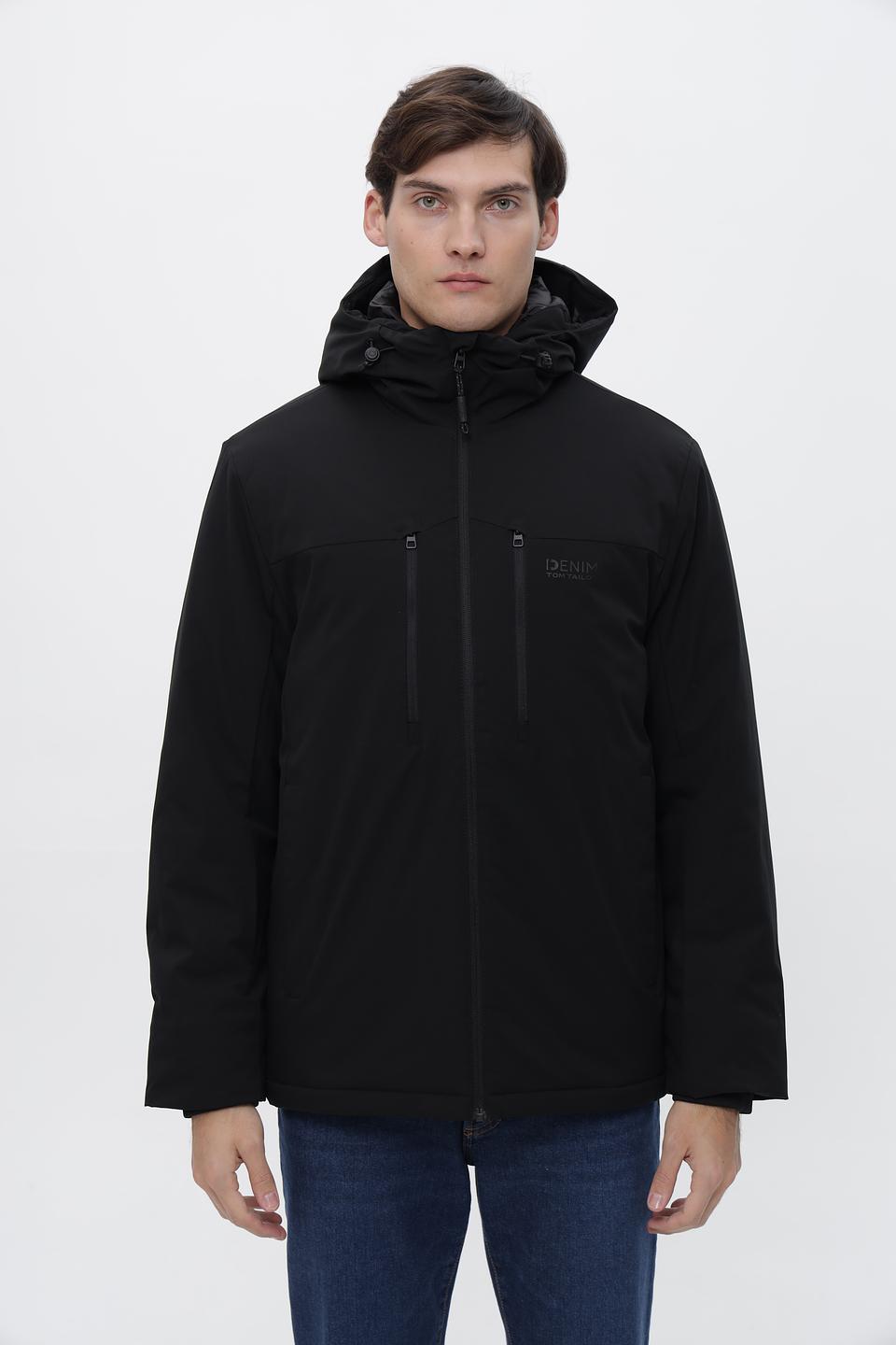 Куртка Tom Tailor denim чёрная