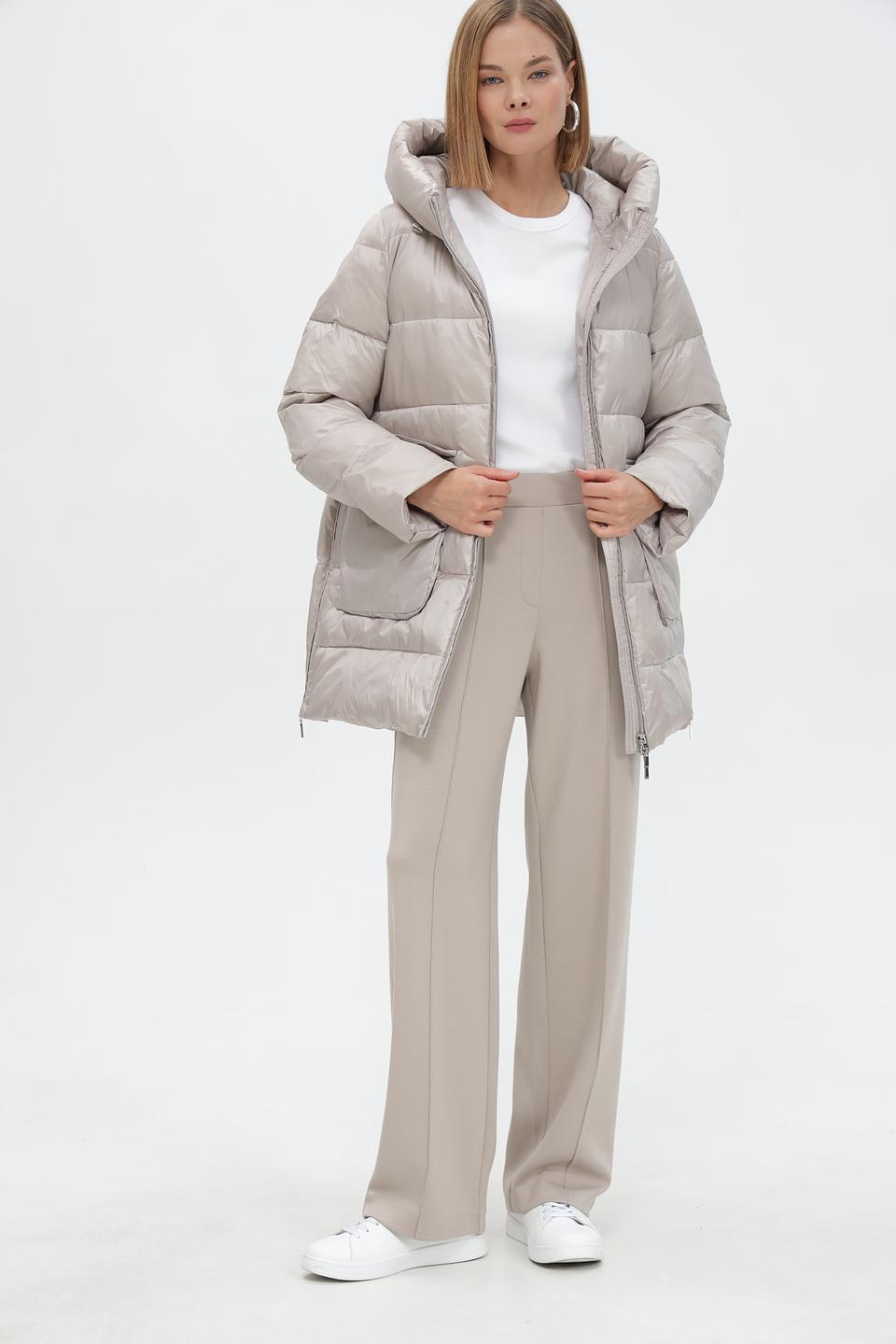 Брюки прямые Tom Tailor бежевые