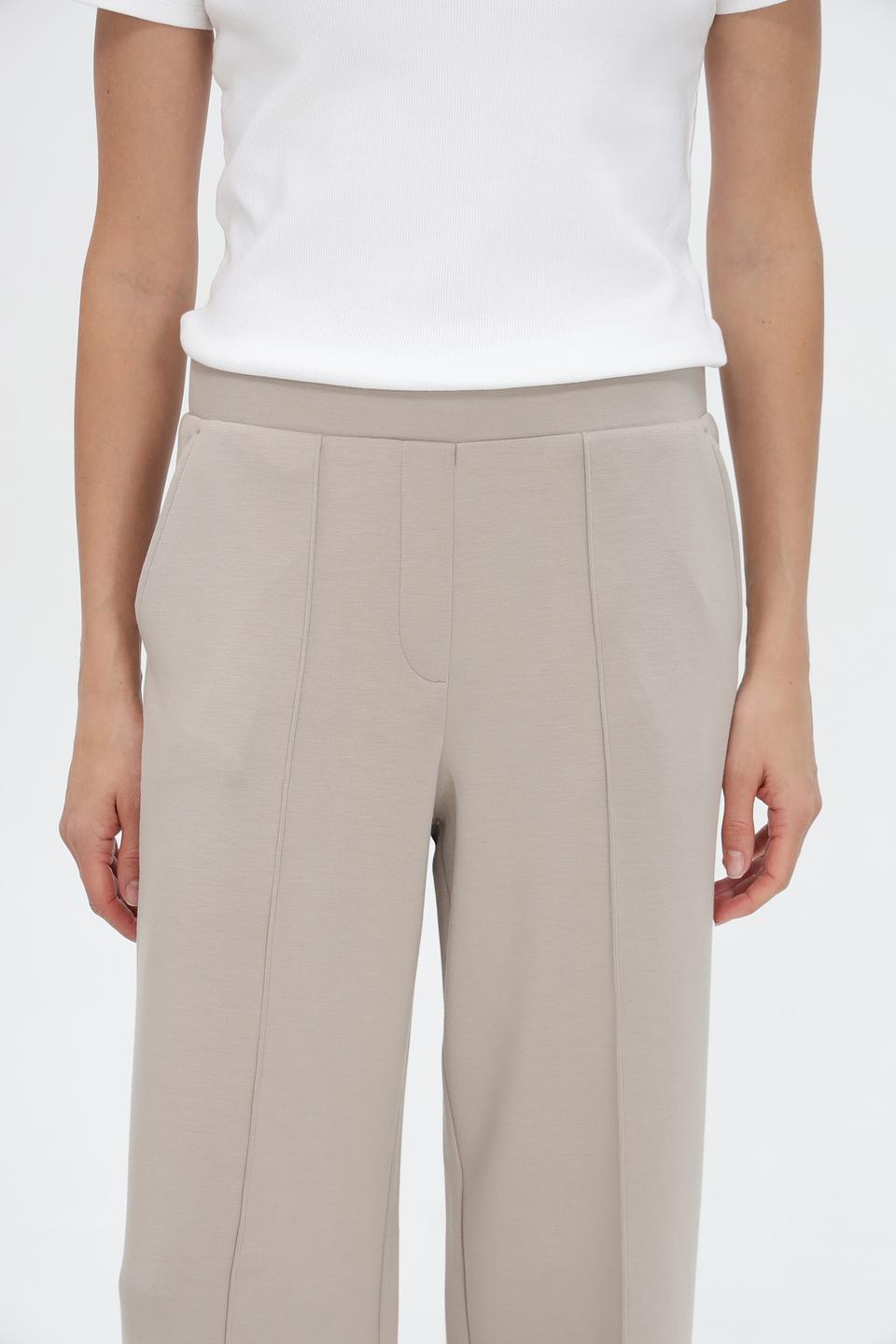 Брюки прямые Tom Tailor бежевые